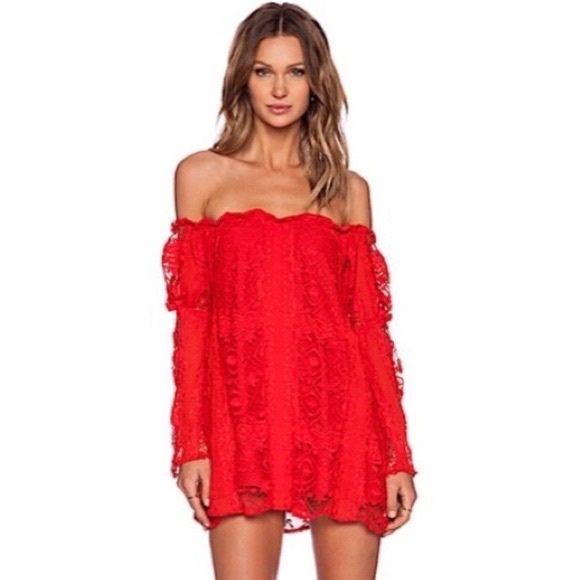 For love and lemons garden dress. Worn once! - Picture 4 of 4